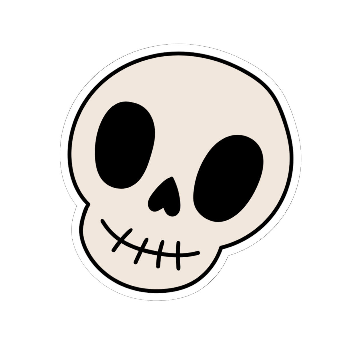 pastel goth sticker, halloween sticker, cute skull sticker, gothic bow sticker, kawaii halloween sticker, spooky cute decal, pink halloween aesthetic, skull and bow sticker, halloween laptop sticker, pastel spooky sticker, girly halloween accessory