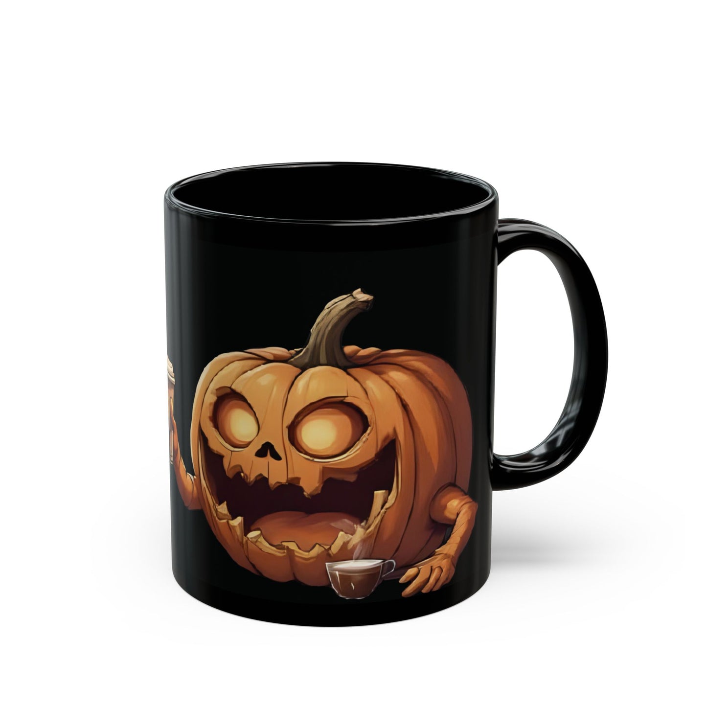 Spooky Pumpkin Mug β Cute Halloween 11 oz Coffee Cup