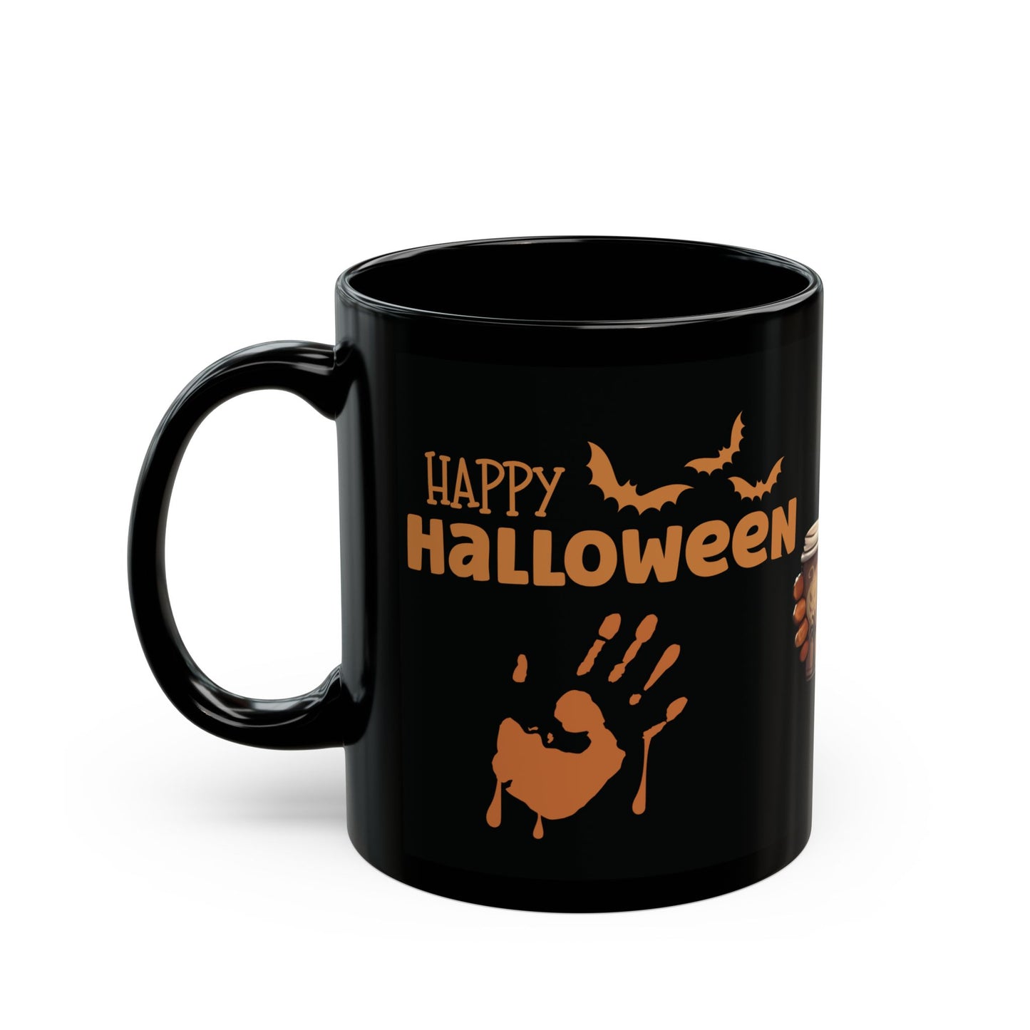 Spooky Pumpkin Mug β Cute Halloween 11 oz Coffee Cup